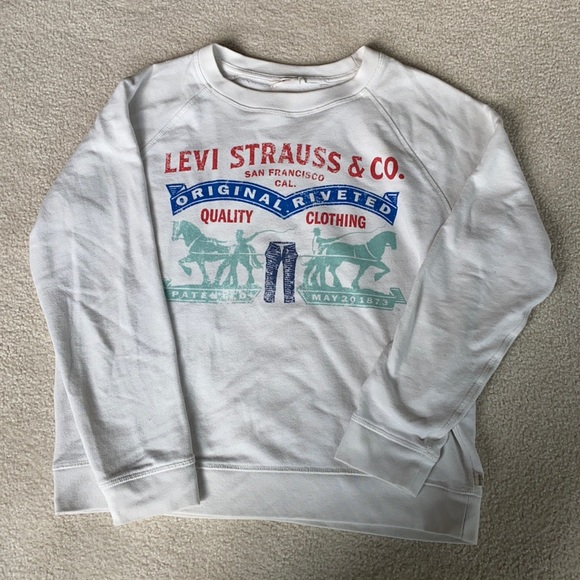Sweaters | Vintage Levis Sweatshirt 